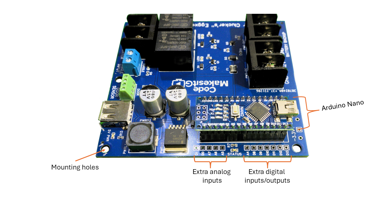 Automated  Chicken Coop Door (Board Only)