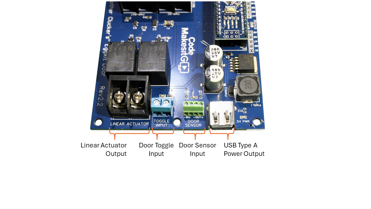 Automated  Chicken Coop Door (Board Only)